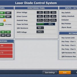 Advanced Control & Monitoring Solutions Custom GUI Development for Industrial & Laser Systems